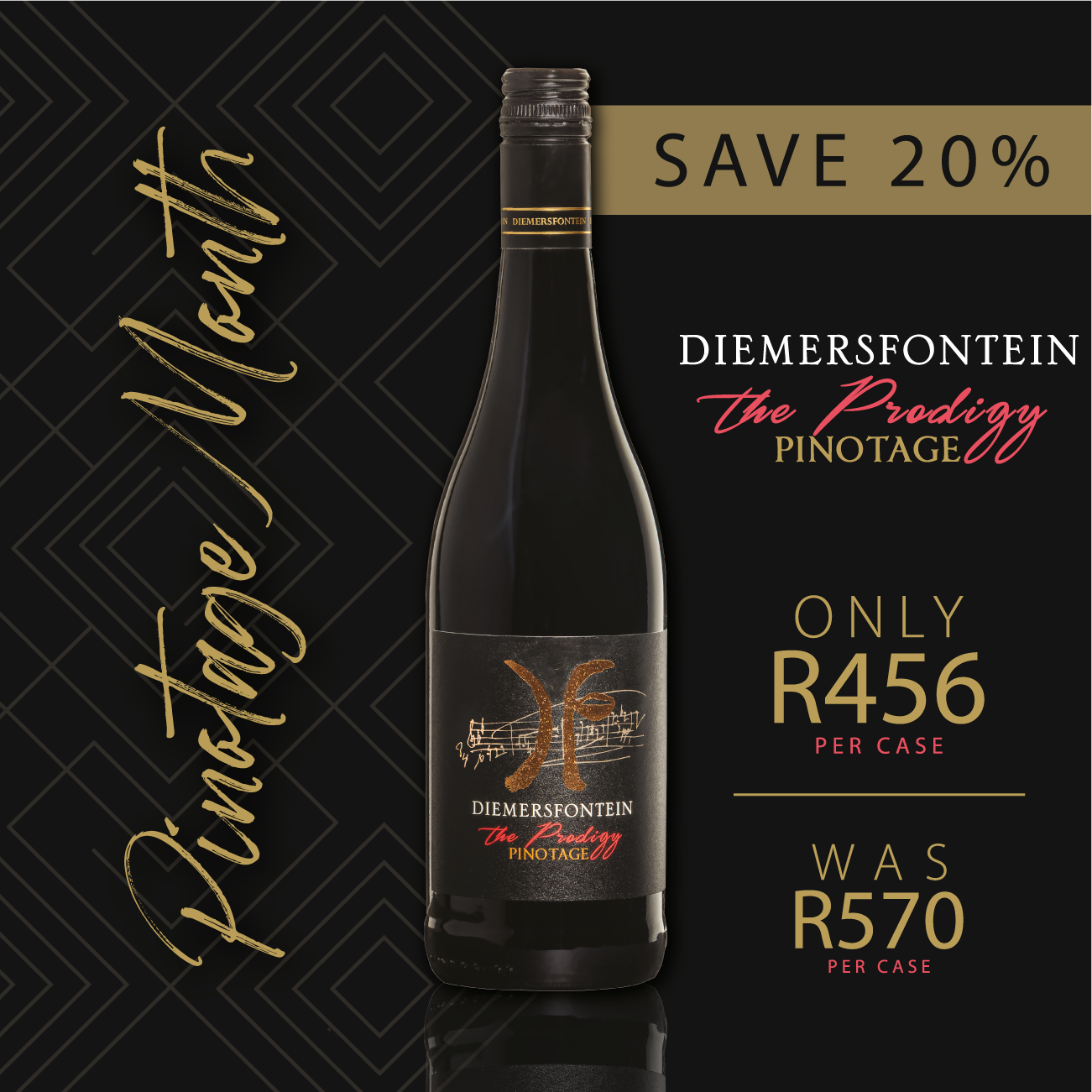 Featured image for “DIEMERSFONTEIN THE PRODIGY PINOTAGE 2022”