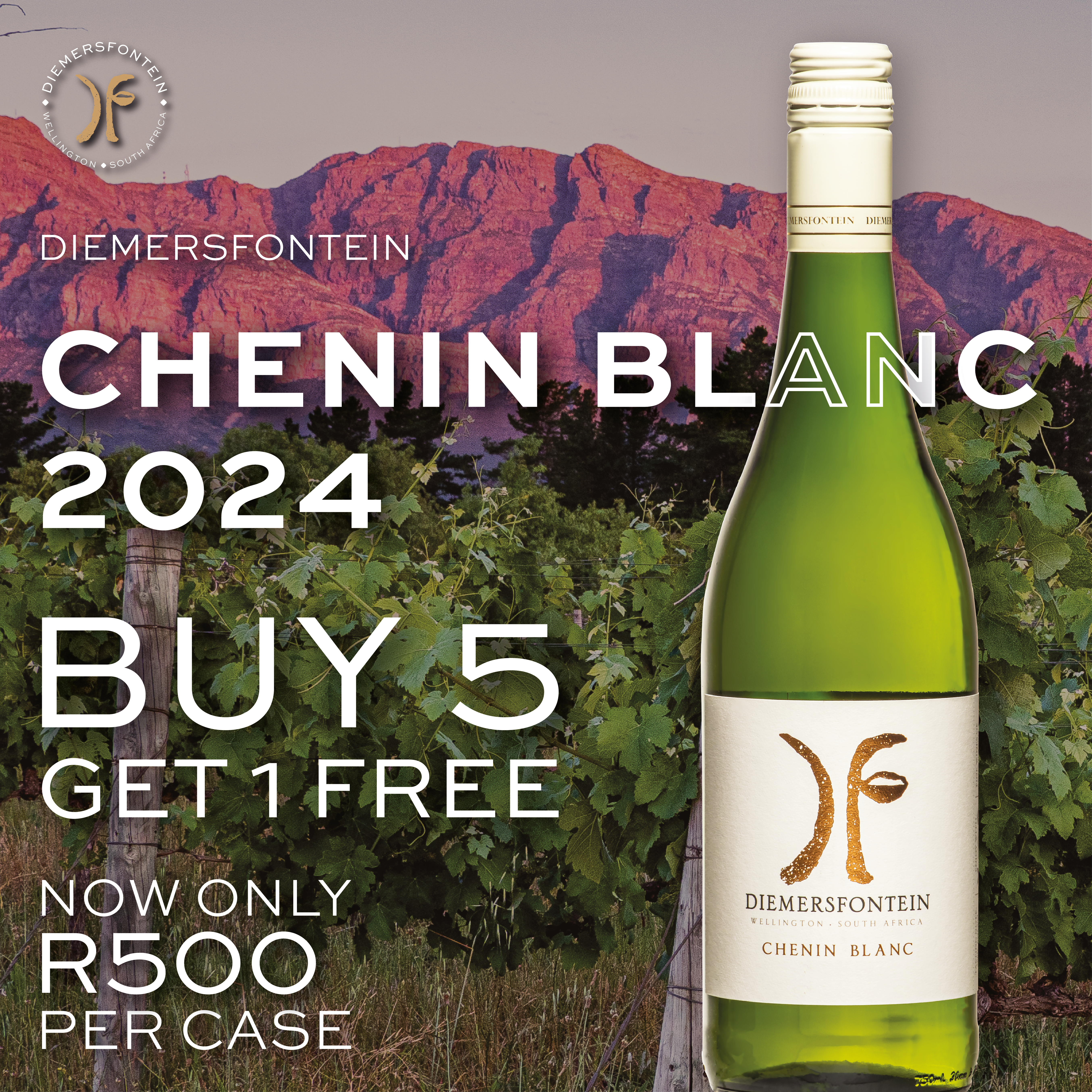 Featured image for “DIEMERSFONTEIN CHENIN BLANC 2024”